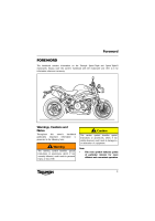 Triumph Speed Triple ABS - 2013 - Owners manual EN